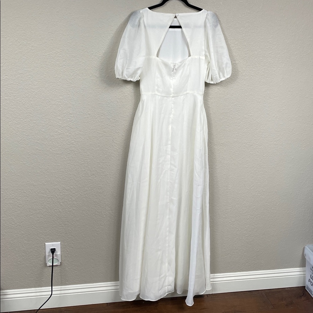 Mestiza New York Faye Sample Dress Ivory White Sample Bohemian Sz 6 - Picture 6 of 13